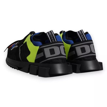 Dolce & Gabbana Multicolor Low Top Sorrento Sneakers Shoes - SMARTMARTNZ