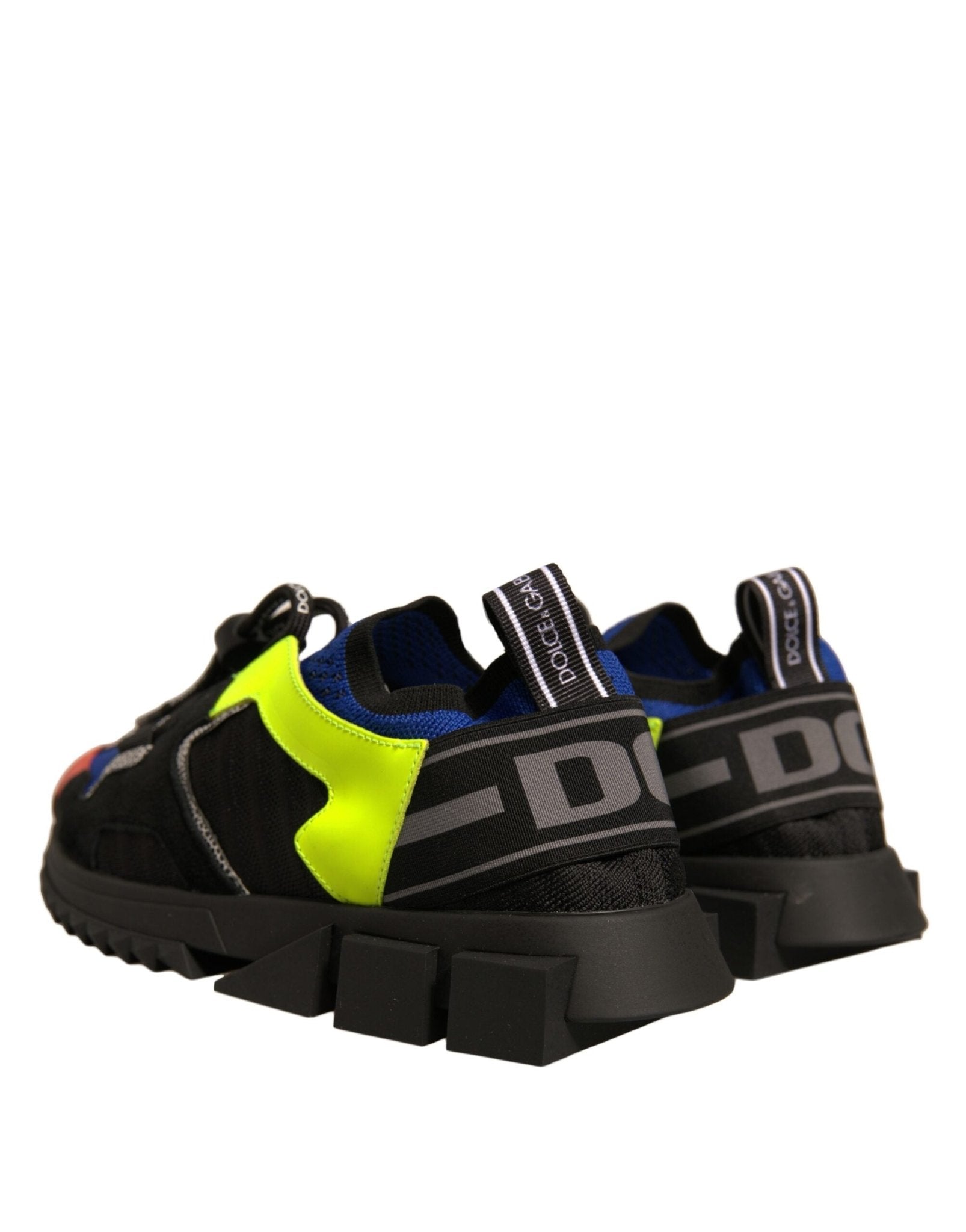 Dolce & Gabbana Multicolor Low Top Sorrento Sneakers Shoes - SMARTMARTNZ