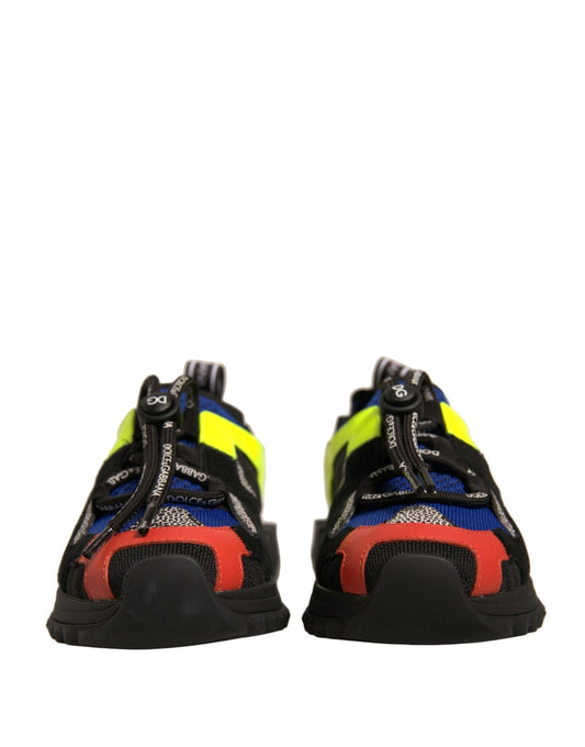 Dolce & Gabbana Multicolor Low Top Sorrento Sneakers Shoes - SMARTMARTNZ