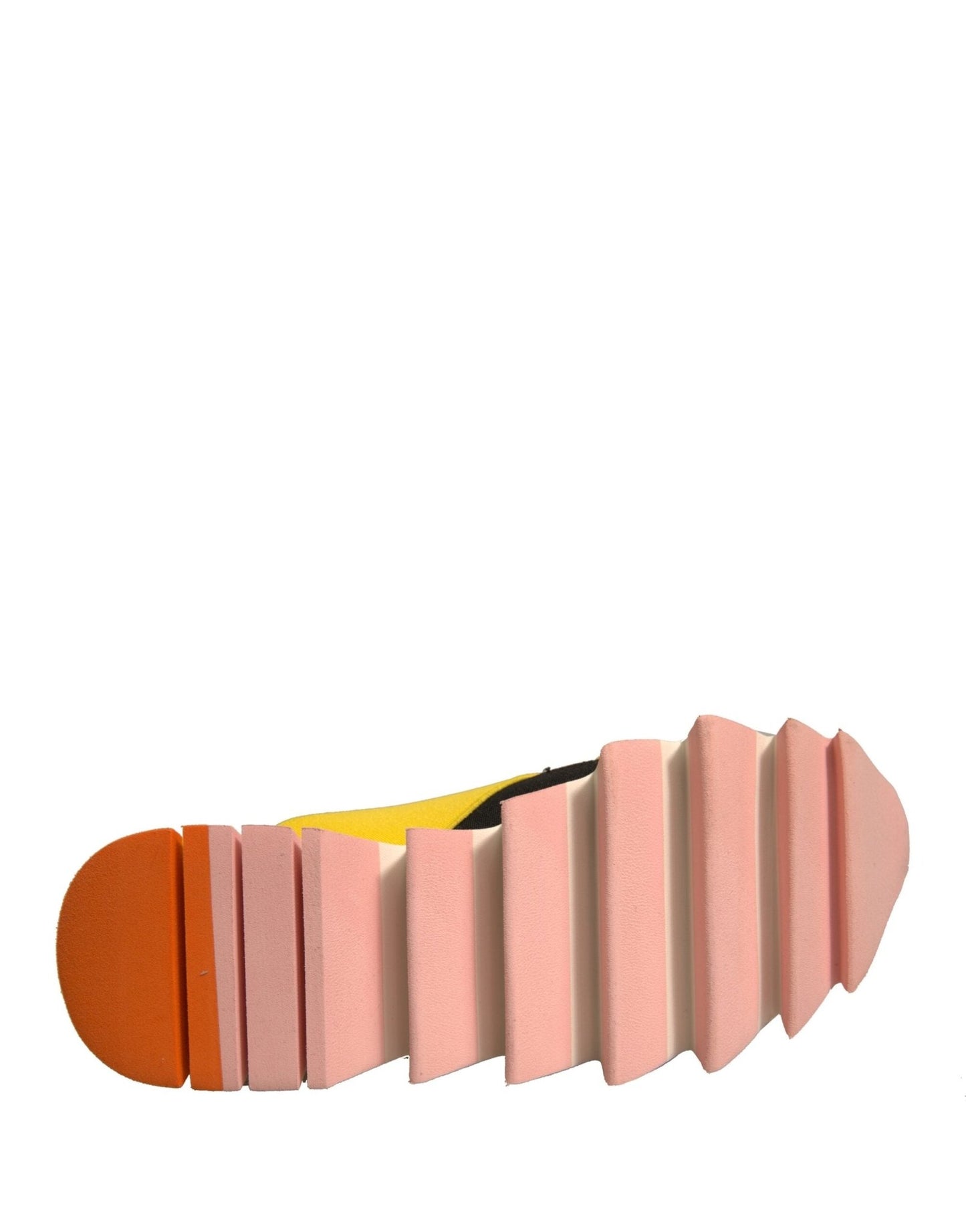 Dolce & Gabbana Multicolor Neoprene Elastic Ibiza Sneakers Shoes - SMARTMARTNZ