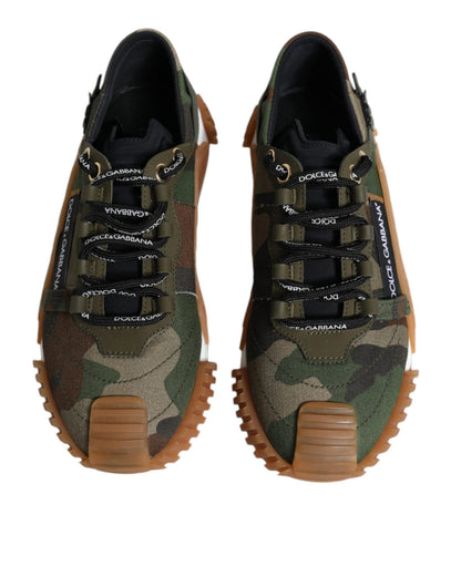 Dolce & Gabbana Multicolor NS1 Low Top Men Sneakers Shoes - SMARTMARTNZ