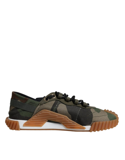 Dolce & Gabbana Multicolor NS1 Low Top Men Sneakers Shoes - SMARTMARTNZ