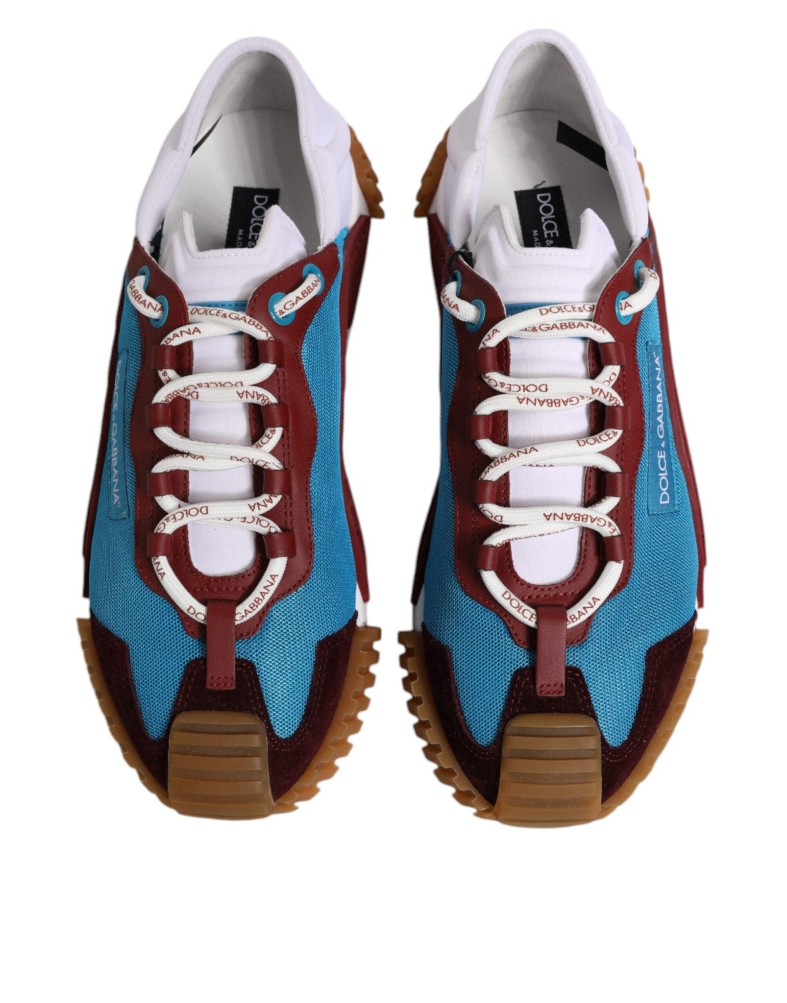 Dolce & Gabbana Multicolor Nylon NS1 Low Top Sneakers Shoes - SMARTMARTNZ