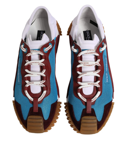 Dolce & Gabbana Multicolor Nylon NS1 Low Top Sneakers Shoes - SMARTMARTNZ