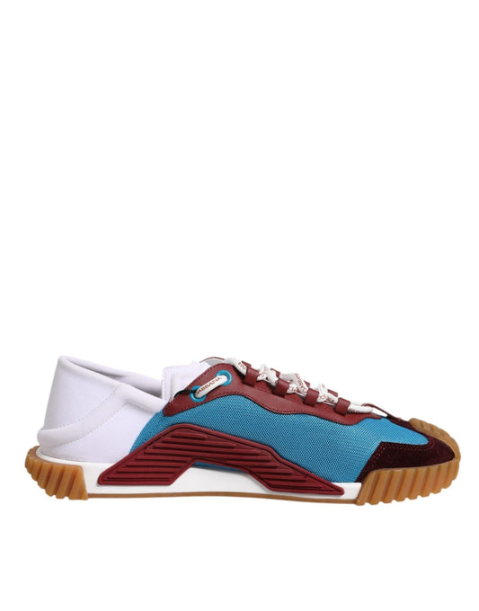 Dolce & Gabbana Multicolor Nylon NS1 Low Top Sneakers Shoes - SMARTMARTNZ