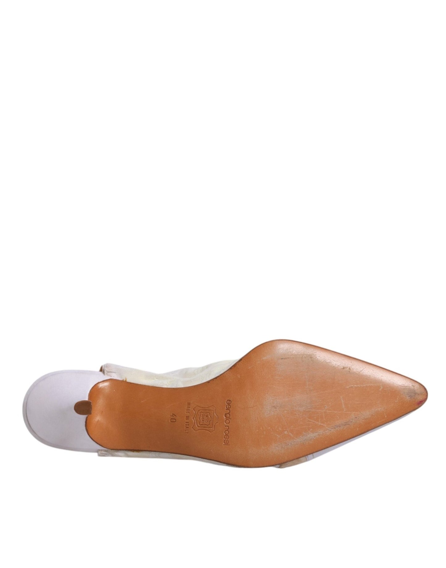 Dolce & Gabbana Multicolor Patchwork Heels Slingback Shoes - SMARTMARTNZ
