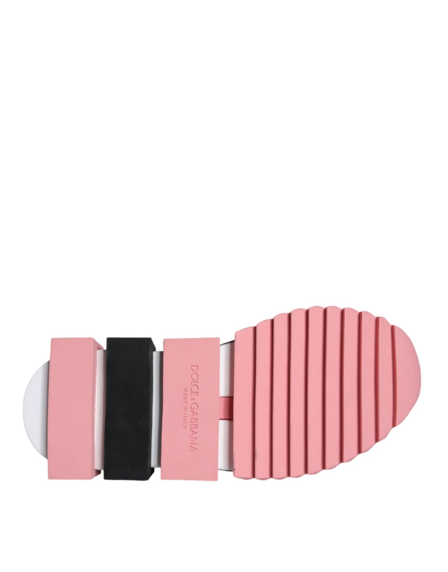 Dolce & Gabbana Multicolor Sorrento Socks Logo Sneakers Shoes - SMARTMARTNZ