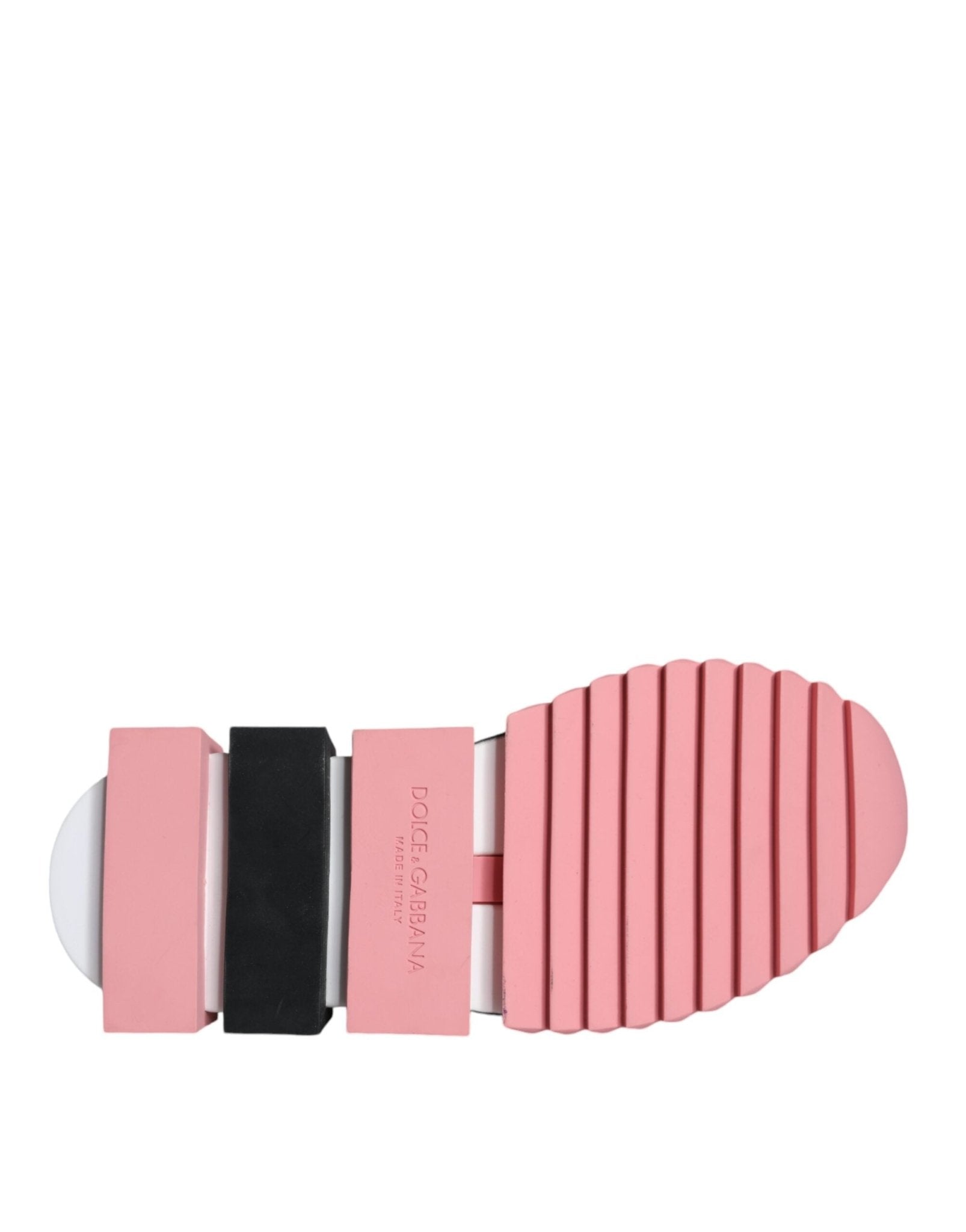 Dolce & Gabbana Multicolor Sorrento Socks Logo Sneakers Shoes - SMARTMARTNZ