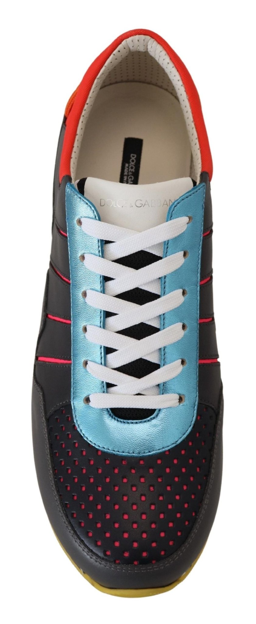 Dolce & Gabbana Multicolor Sport Low Top Shoes Sneakers - SMARTMARTNZ