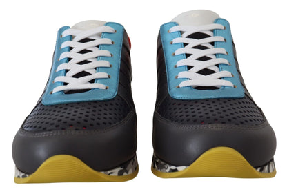 Dolce & Gabbana Multicolor Sport Low Top Shoes Sneakers - SMARTMARTNZ