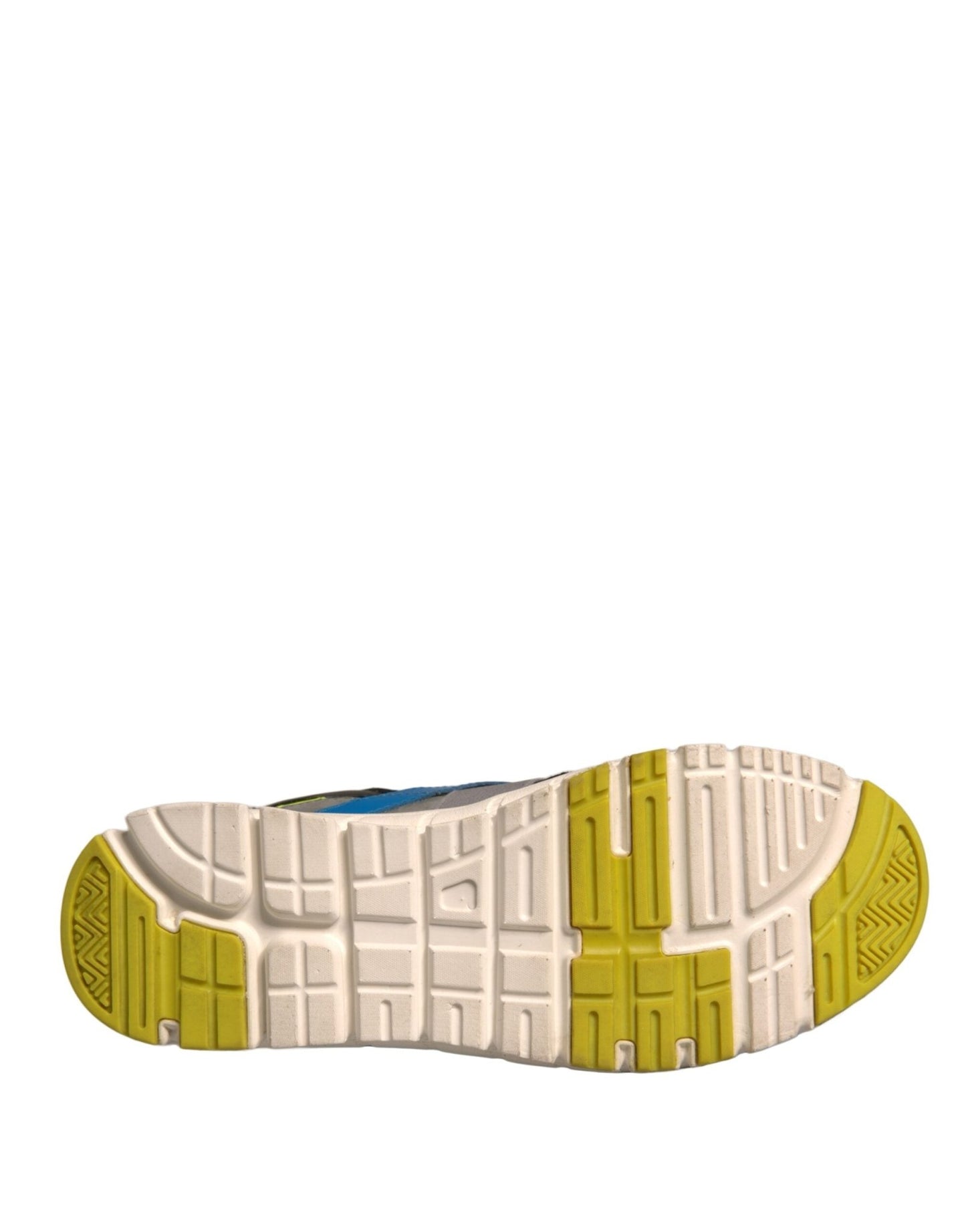 Dolce & Gabbana Multicolor Suede Low Top Sneakers Shoes - SMARTMARTNZ