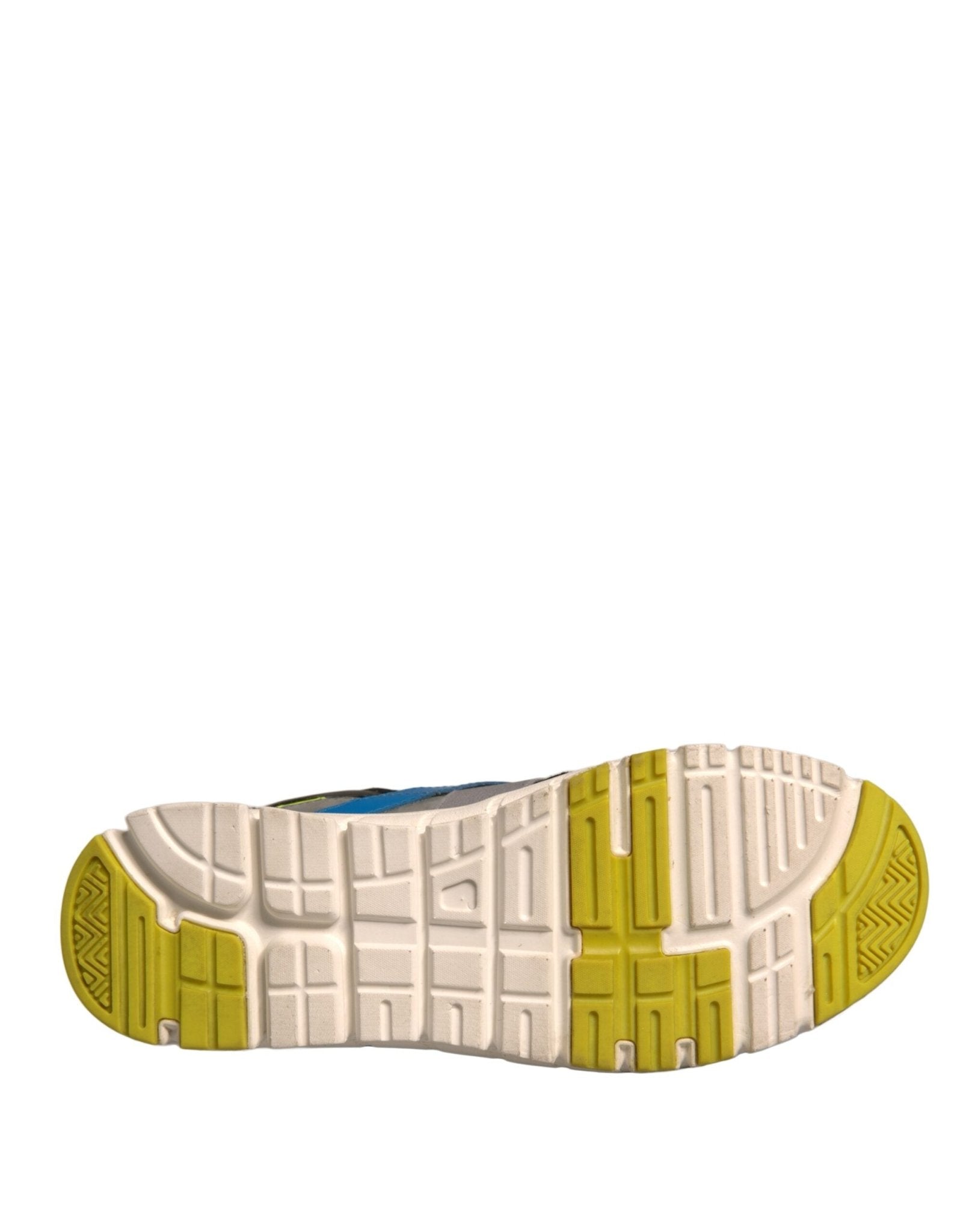Dolce & Gabbana Multicolor Suede Low Top Sneakers Shoes - SMARTMARTNZ