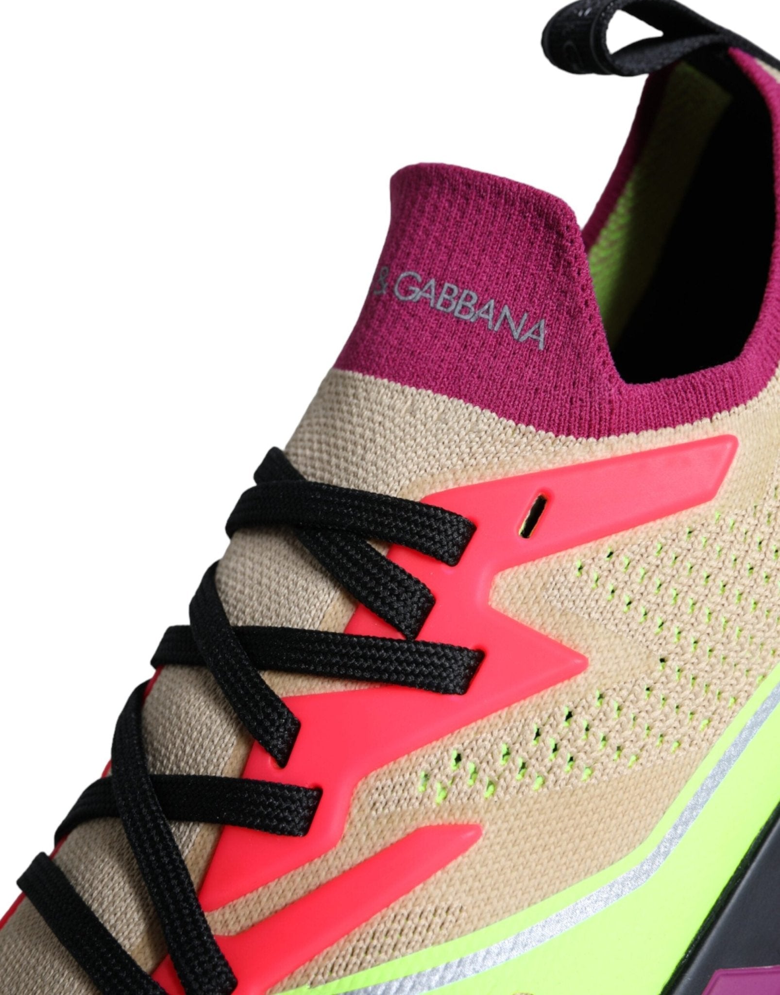 Dolce & Gabbana Multicolor Super King Low Top Sneakers Shoes - SMARTMARTNZ