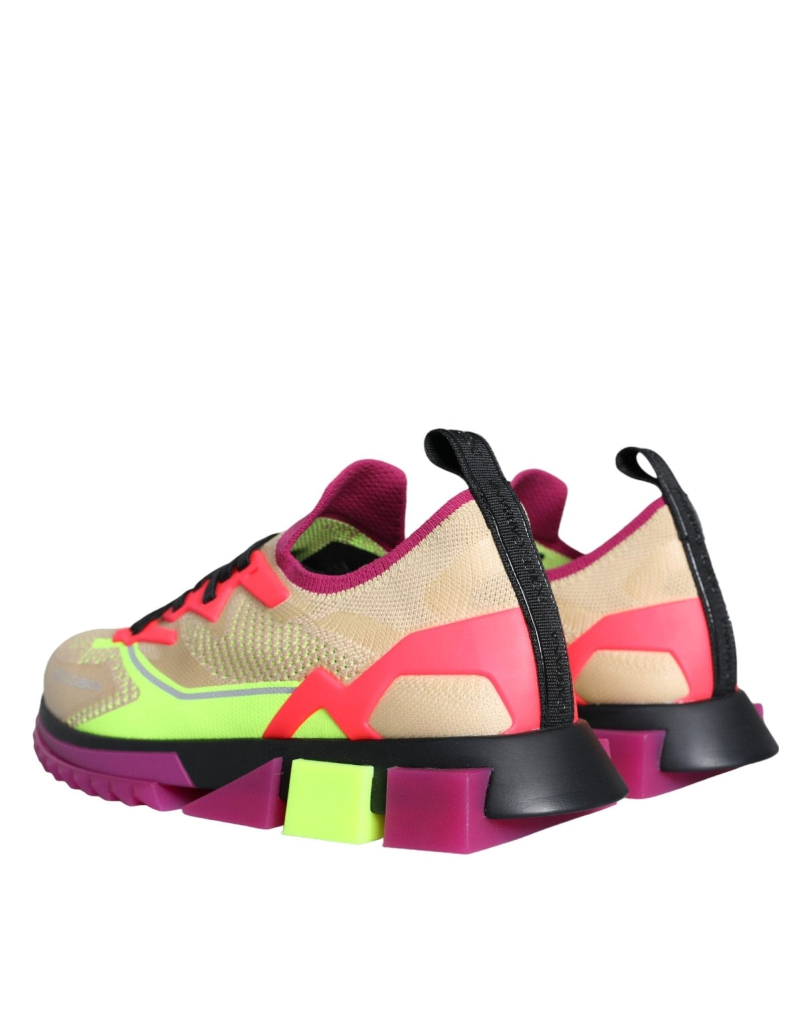 Dolce & Gabbana Multicolor Super King Low Top Sneakers Shoes - SMARTMARTNZ