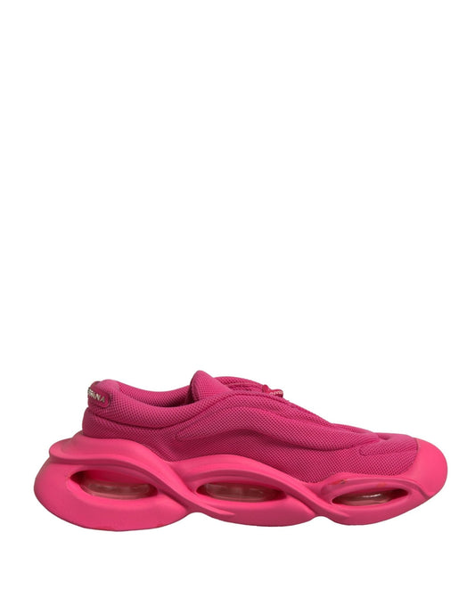 Dolce & Gabbana Pink Wave Low Top Lace Up Men Sneakers Shoes - SMARTMARTNZ