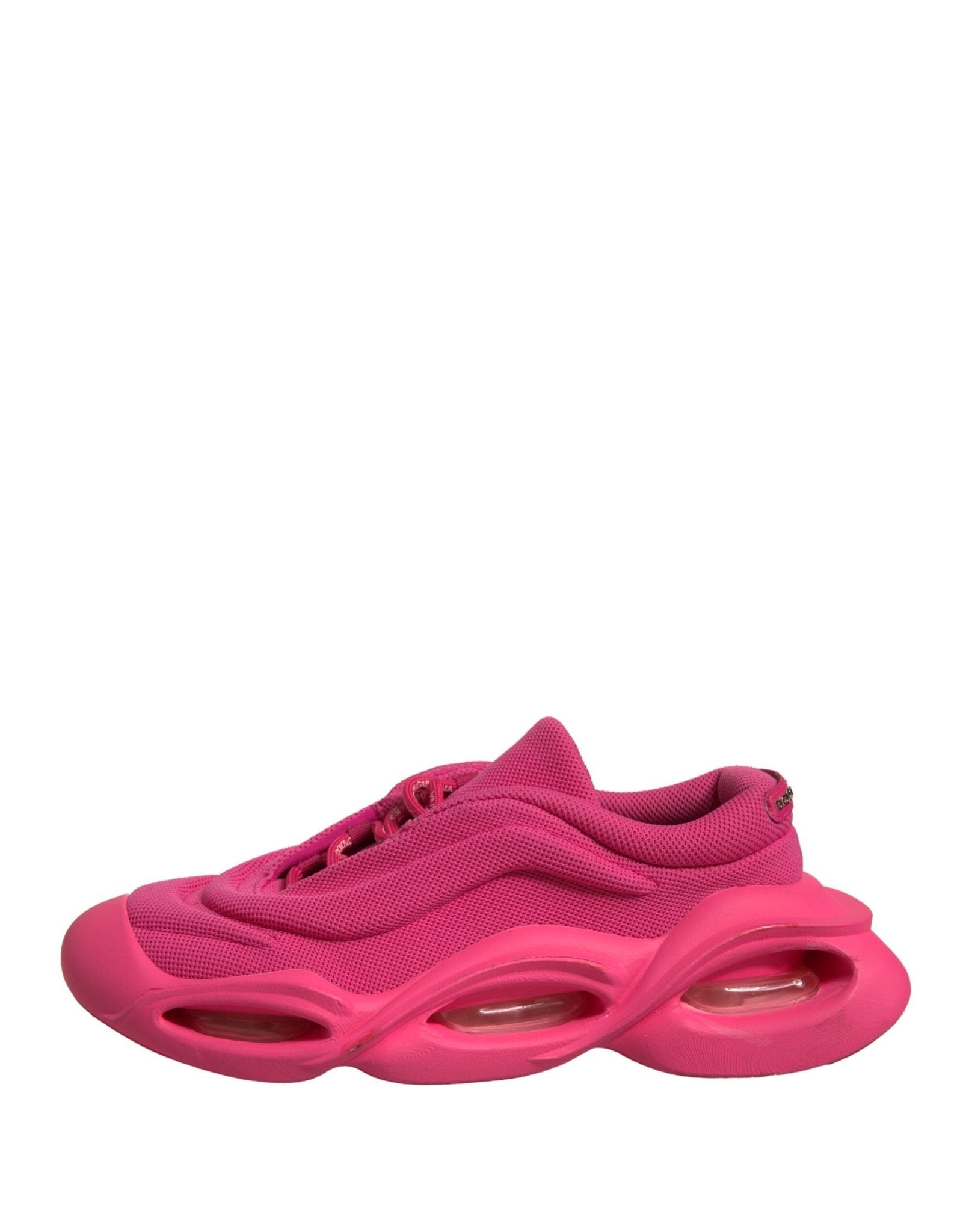 Dolce & Gabbana Pink Wave Low Top Lace Up Men Sneakers Shoes - SMARTMARTNZ