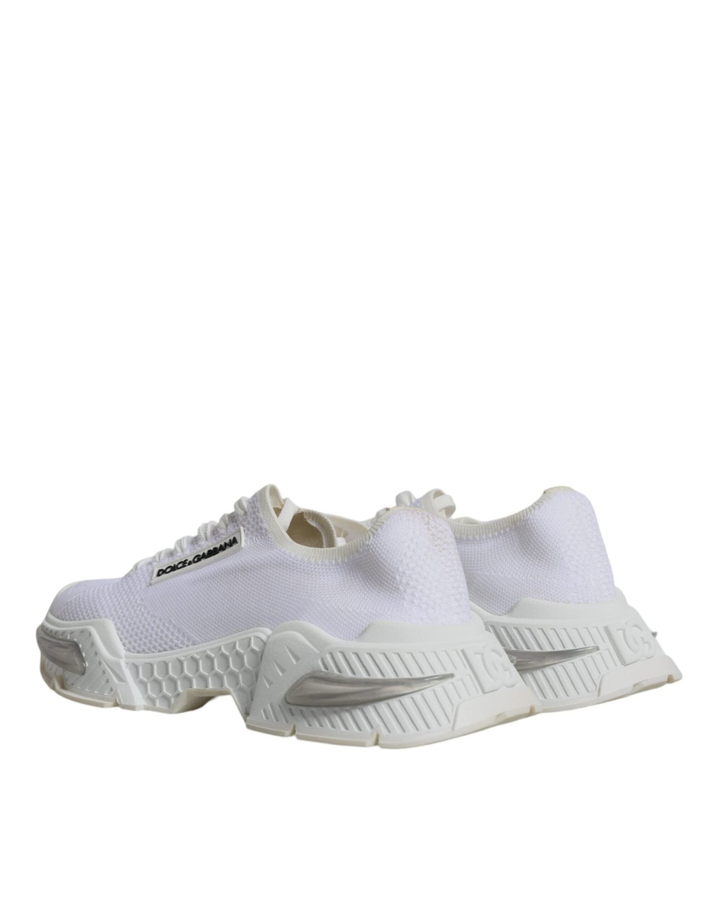 Dolce & Gabbana White Airmaster Low Top Men Sneakers Shoes - SMARTMARTNZ