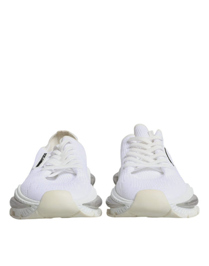 Dolce & Gabbana White Airmaster Low Top Men Sneakers Shoes - SMARTMARTNZ