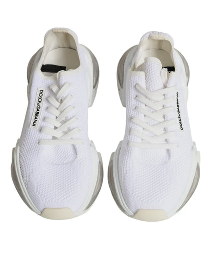 Dolce & Gabbana White Airmaster Low Top Men Sneakers Shoes - SMARTMARTNZ