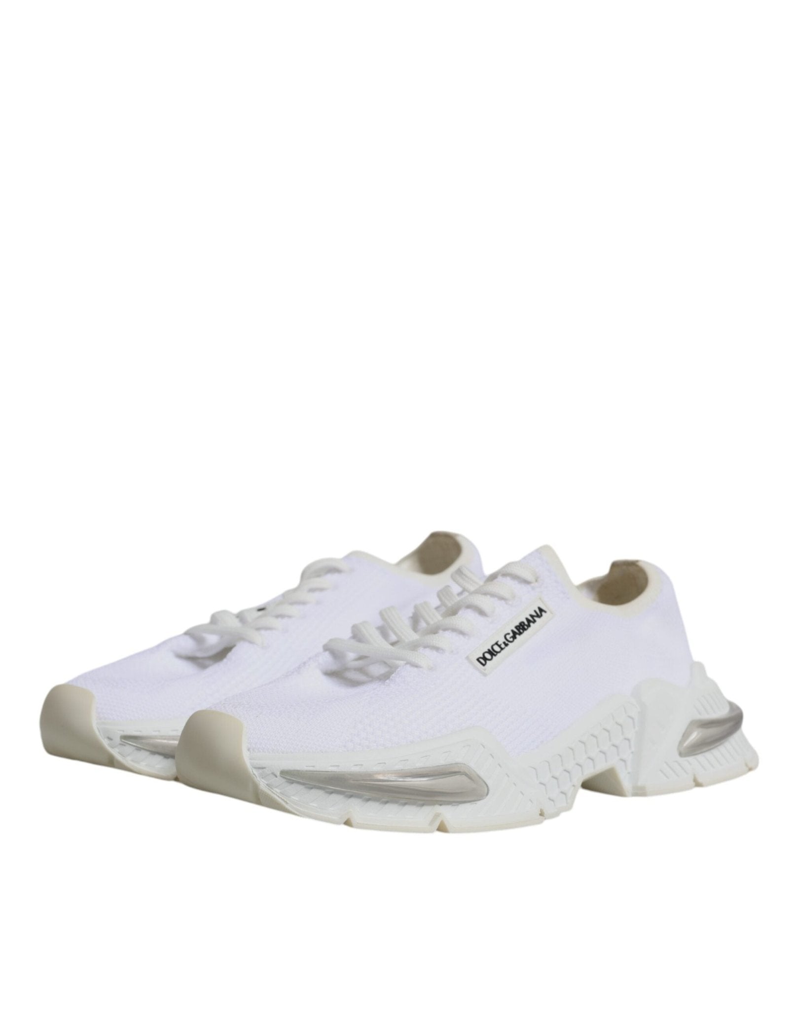 Dolce & Gabbana White Airmaster Low Top Men Sneakers Shoes - SMARTMARTNZ