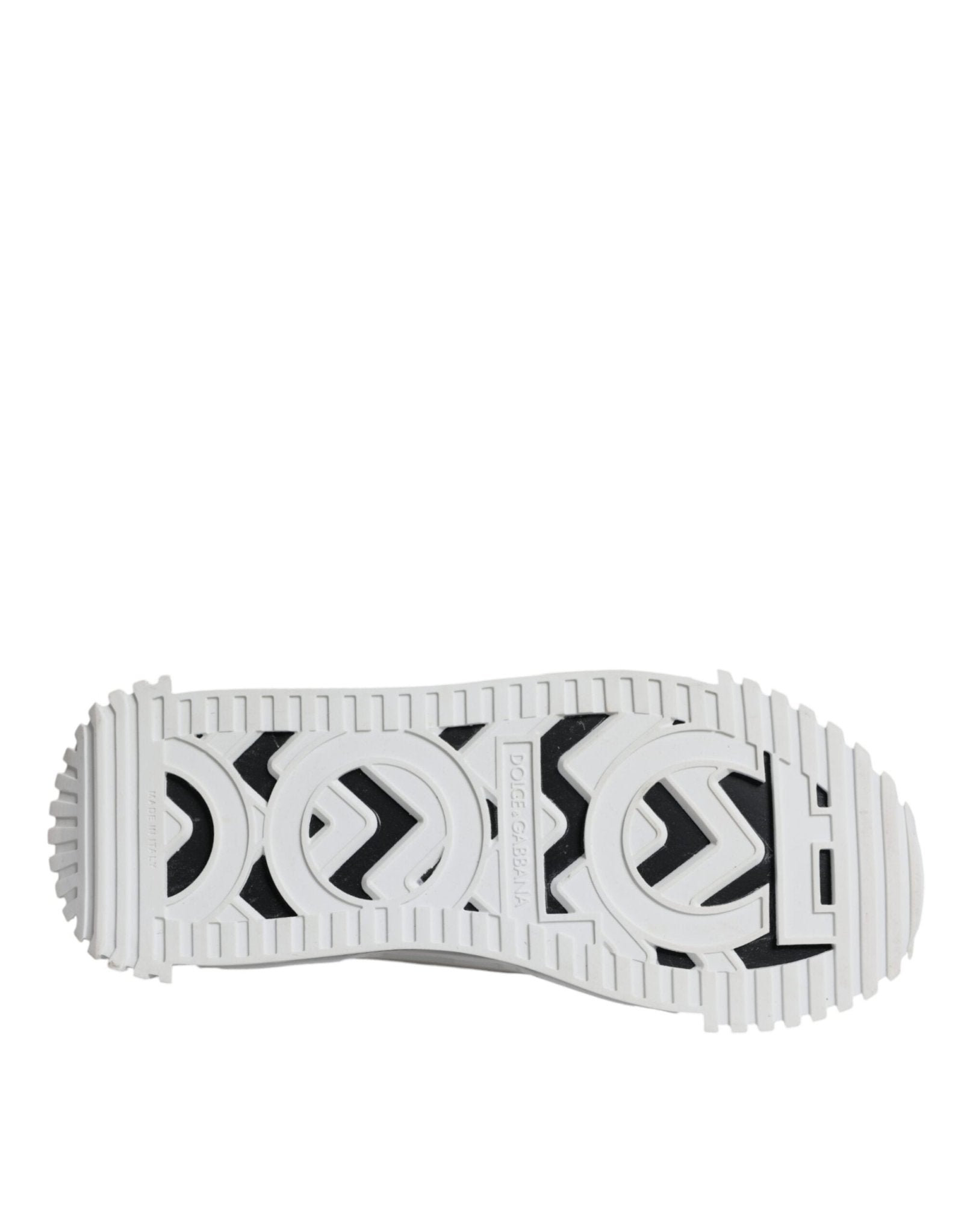 Dolce & Gabbana White Black Low Top NS1 Sneakers Shoes - SMARTMARTNZ