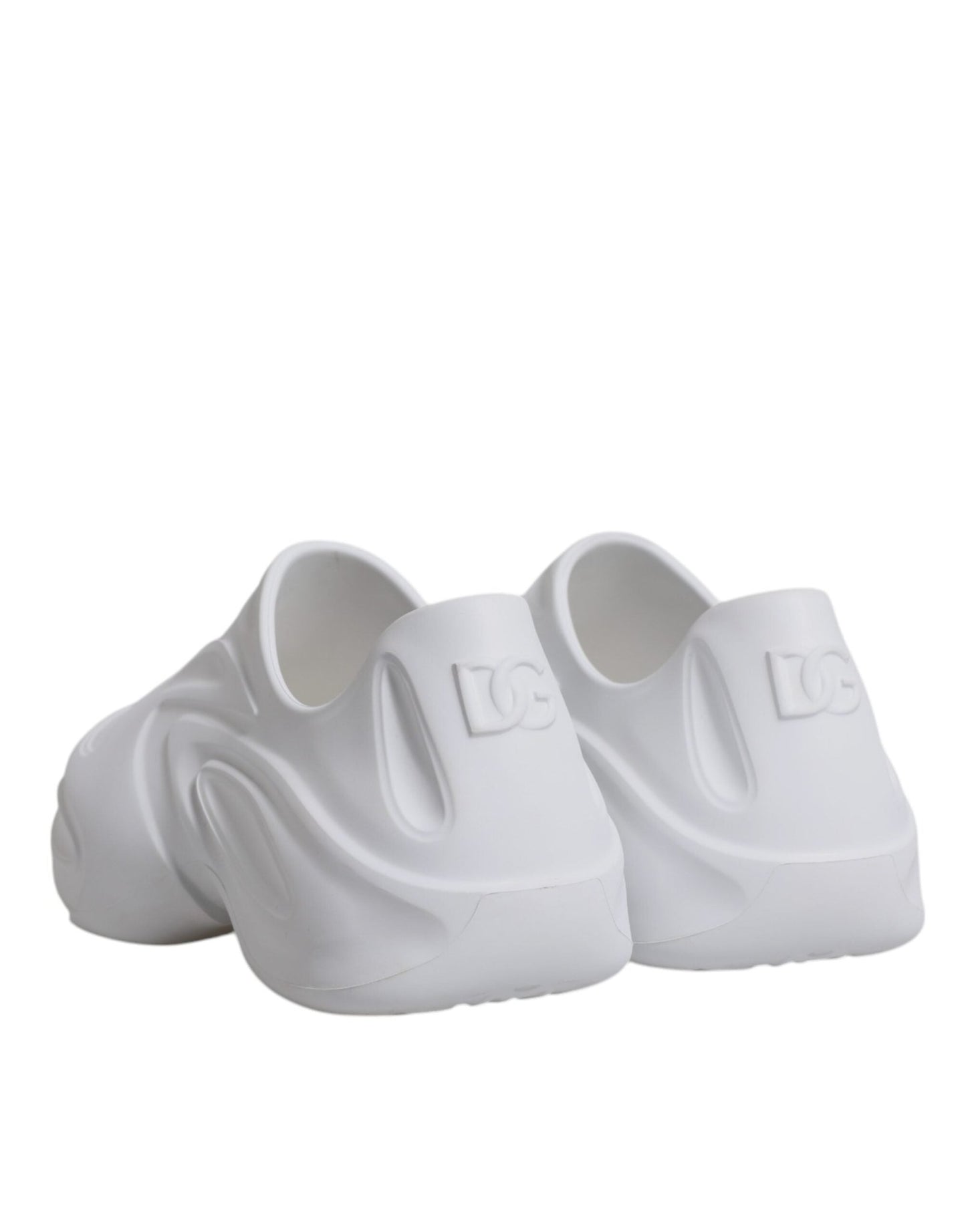 Dolce & Gabbana White Daymaster Low Top Men Sneakers Shoes - SMARTMARTNZ