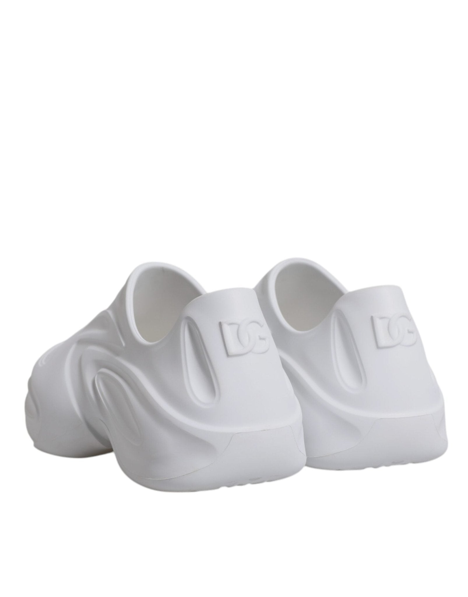 Dolce & Gabbana White Daymaster Low Top Men Sneakers Shoes - SMARTMARTNZ