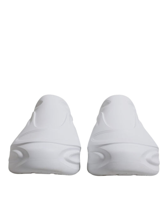 Dolce & Gabbana White Daymaster Low Top Men Sneakers Shoes - SMARTMARTNZ