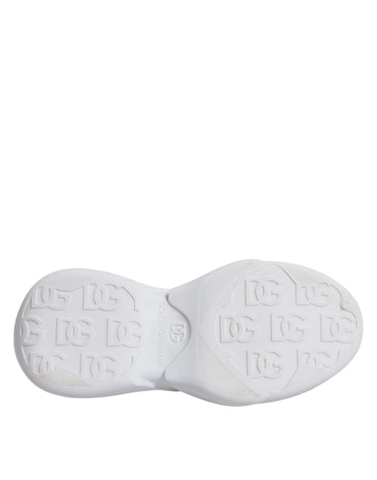 Dolce & Gabbana White Daymaster Low Top Men Sneakers Shoes - SMARTMARTNZ