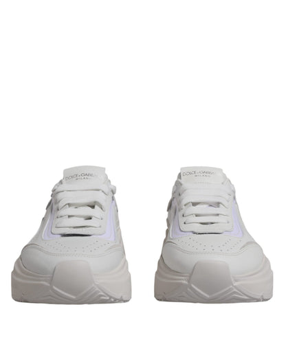 Dolce & Gabbana White Daymaster Low Top Sneakers Shoes - SMARTMARTNZ