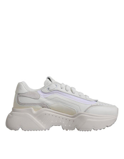 Dolce & Gabbana White Daymaster Low Top Sneakers Shoes - SMARTMARTNZ