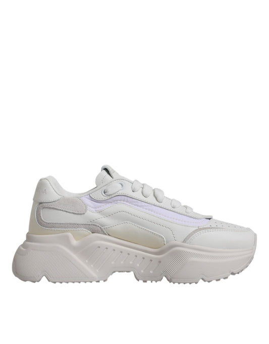 Dolce & Gabbana White Daymaster Low Top Sneakers Shoes - SMARTMARTNZ