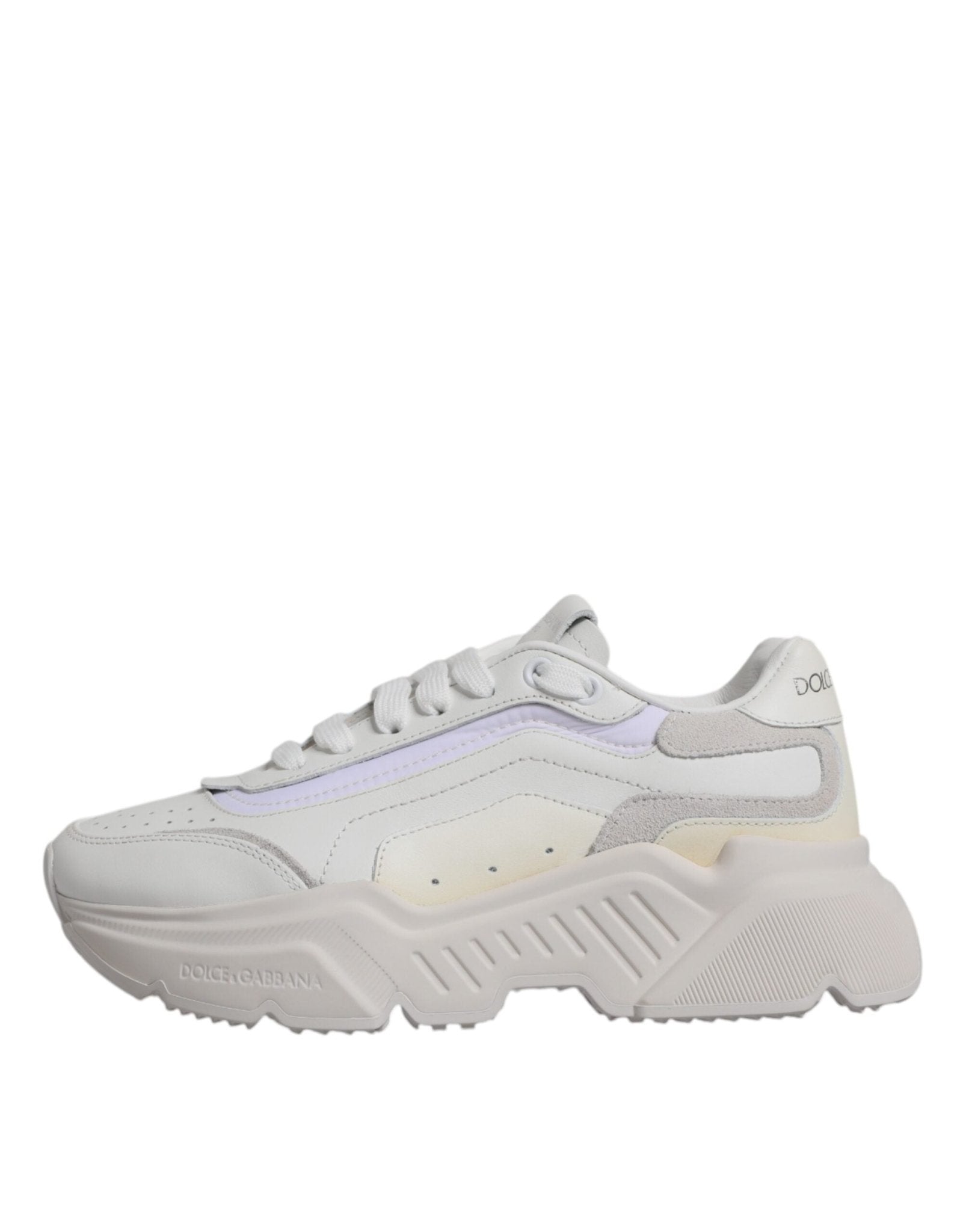 Dolce & Gabbana White Daymaster Low Top Sneakers Shoes - SMARTMARTNZ