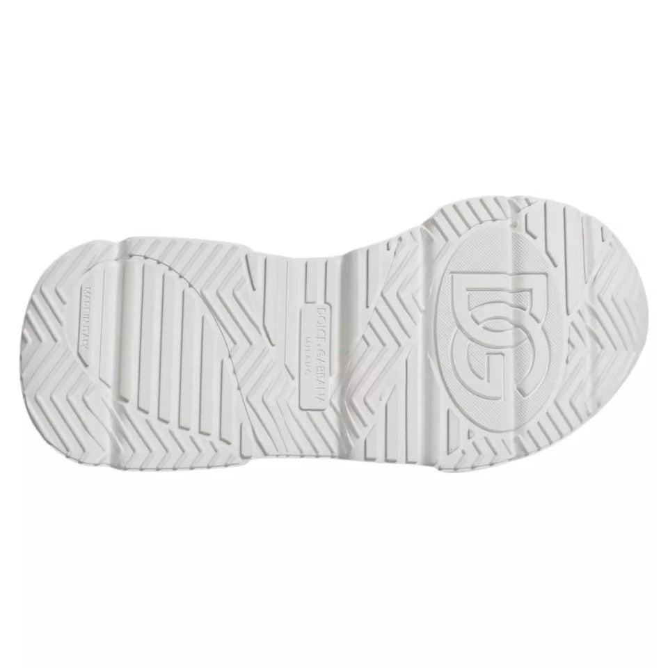 Dolce & Gabbana White Daymaster Low Top Sneakers Shoes - SMARTMARTNZ