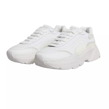 Dolce & Gabbana White Daymaster Low Top Sneakers Shoes - SMARTMARTNZ