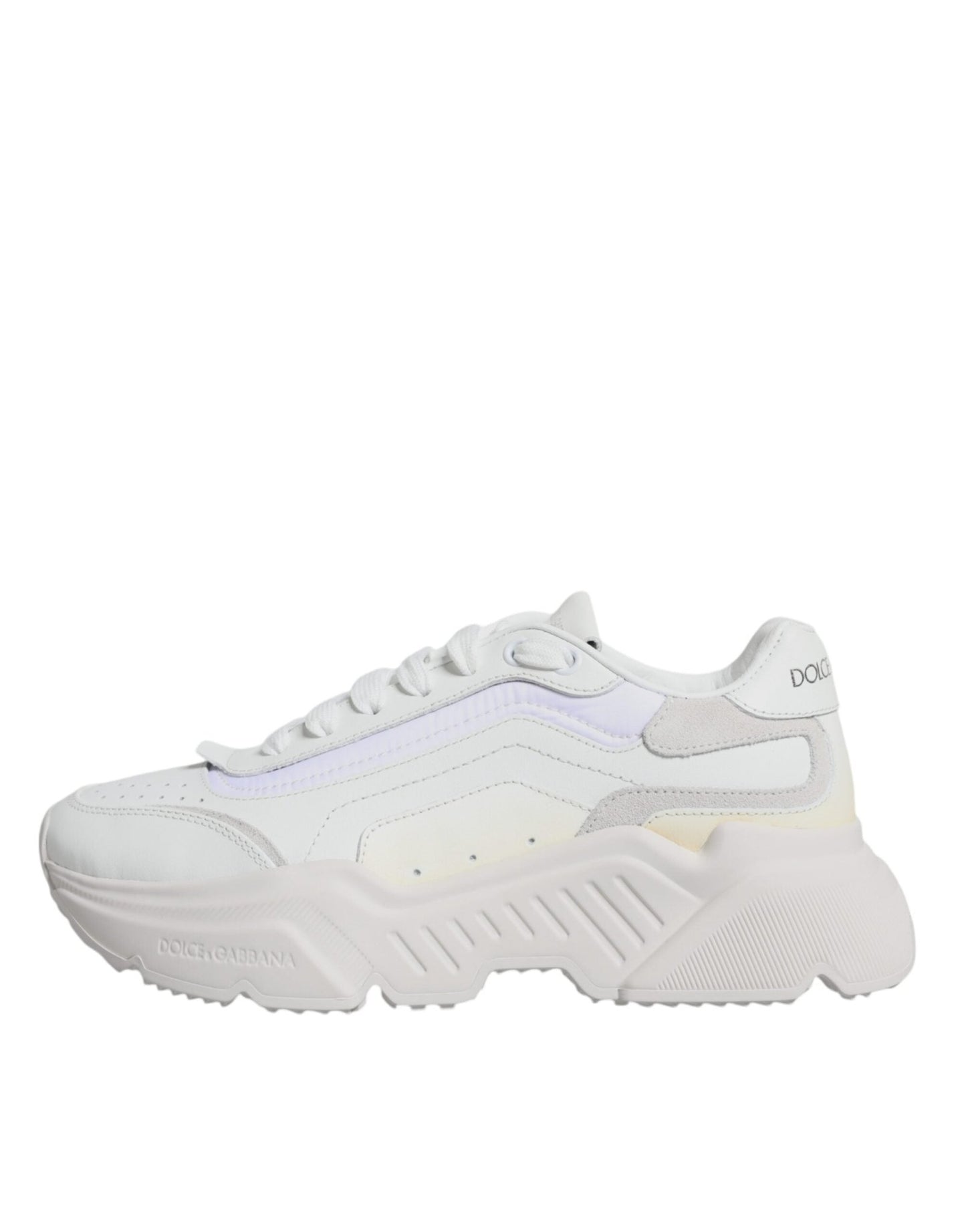 Dolce & Gabbana White Daymaster Low Top Sneakers Shoes - SMARTMARTNZ