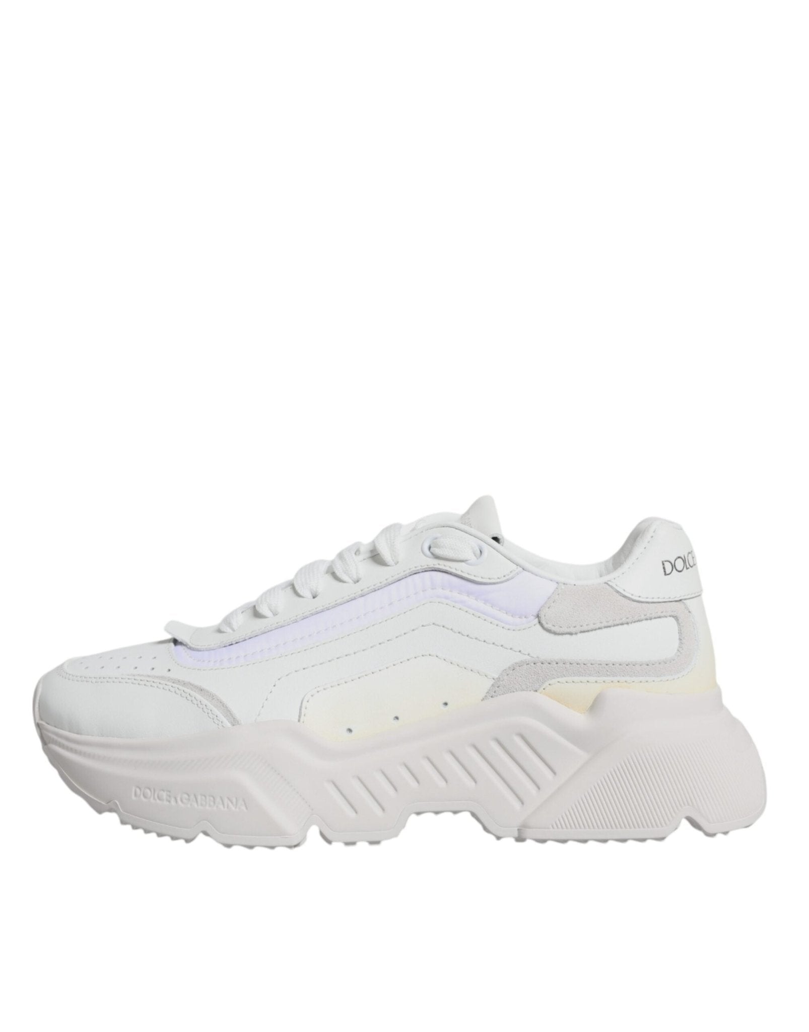 Dolce & Gabbana White Daymaster Low Top Sneakers Shoes - SMARTMARTNZ