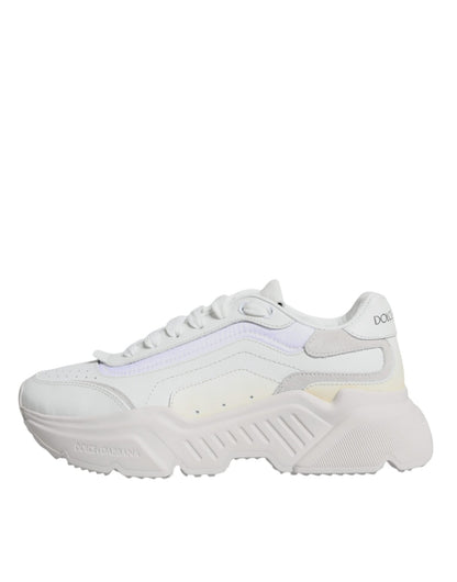 Dolce & Gabbana White Daymaster Low Top Sneakers Shoes - SMARTMARTNZ