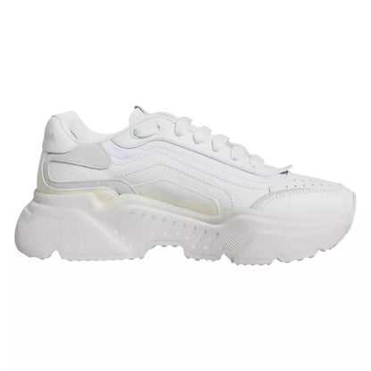 Dolce & Gabbana White Daymaster Low Top Sneakers Shoes - SMARTMARTNZ
