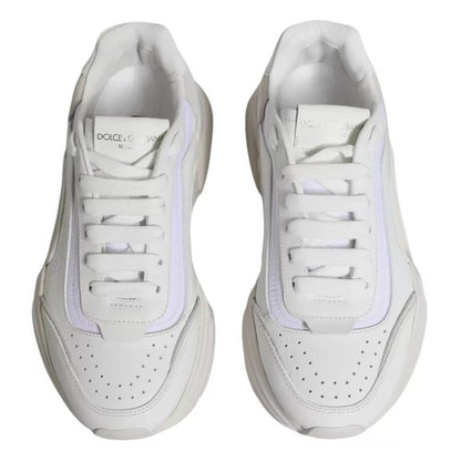 Dolce & Gabbana White Daymaster Low Top Sneakers Shoes - SMARTMARTNZ