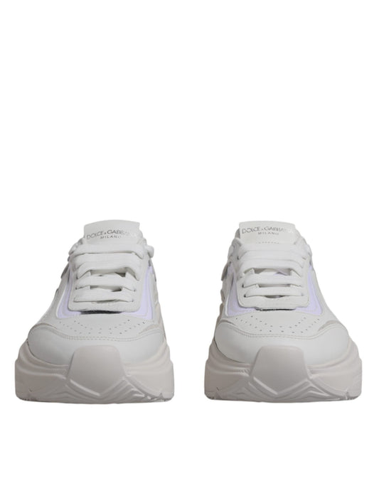 Dolce & Gabbana White Daymaster Low Top Sneakers Shoes - SMARTMARTNZ