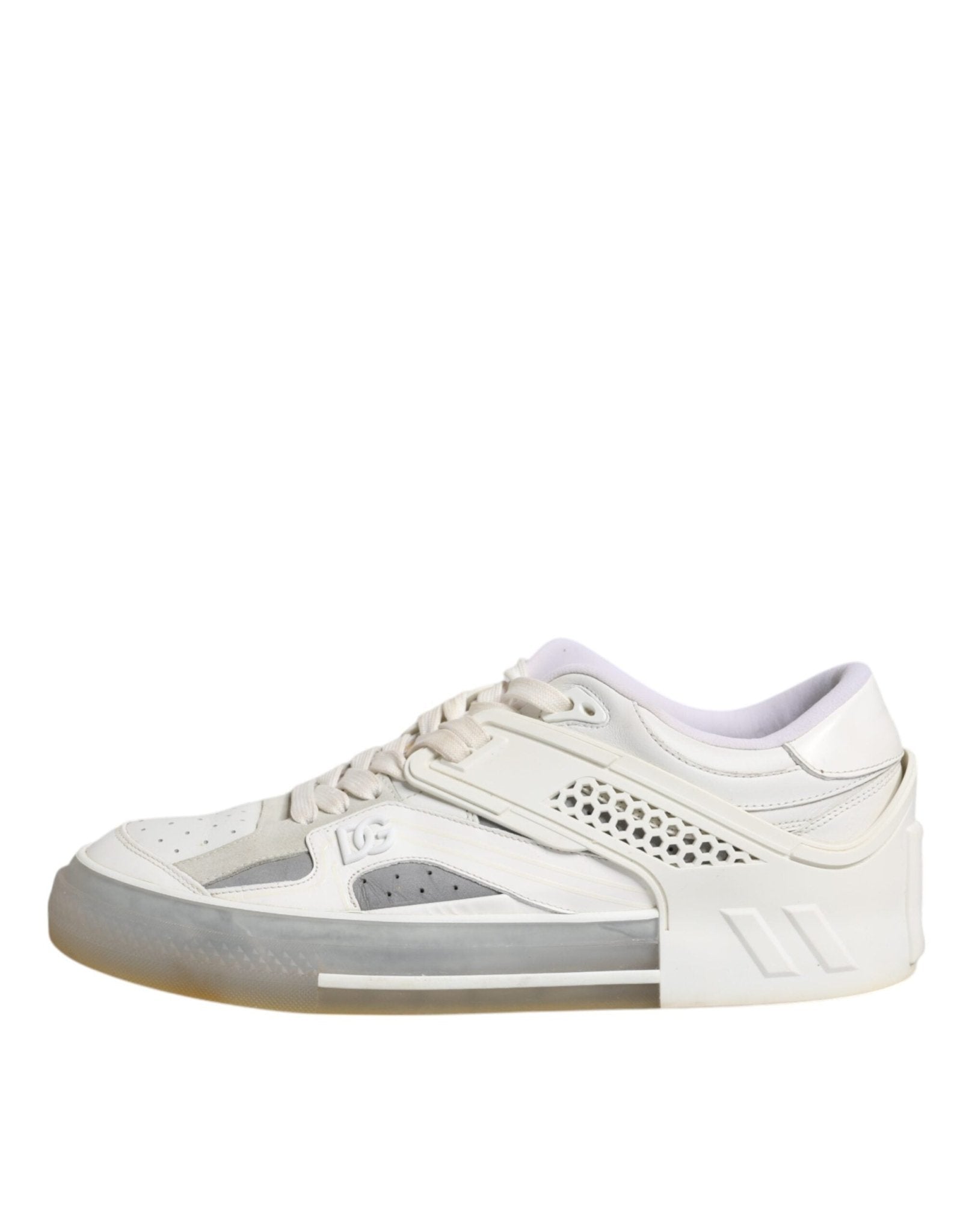 Dolce & Gabbana White DG Logo CUSTOM 2.Zero Sneakers Shoes - SMARTMARTNZ