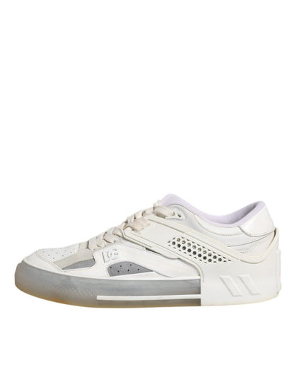 Dolce & Gabbana White DG Logo CUSTOM 2.Zero Sneakers Shoes - SMARTMARTNZ