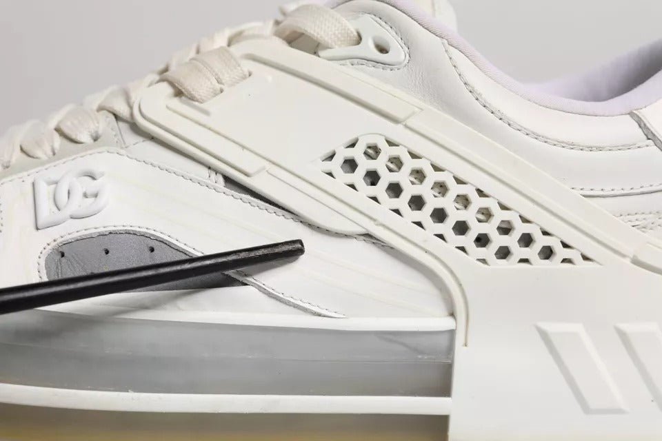Dolce & Gabbana White DG Logo CUSTOM 2.Zero Sneakers Shoes - SMARTMARTNZ