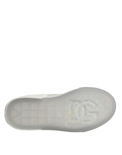 Dolce & Gabbana White DG Logo CUSTOM 2.Zero Sneakers Shoes - SMARTMARTNZ
