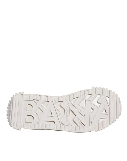 Dolce & Gabbana White Lace NS1 Low Top Sneaker Sports Shoes - SMARTMARTNZ
