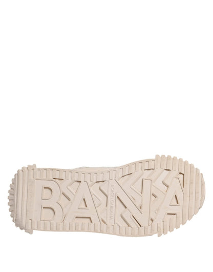 Dolce & Gabbana White Lace NS1 Low Top Sneaker Sports Shoes - SMARTMARTNZ