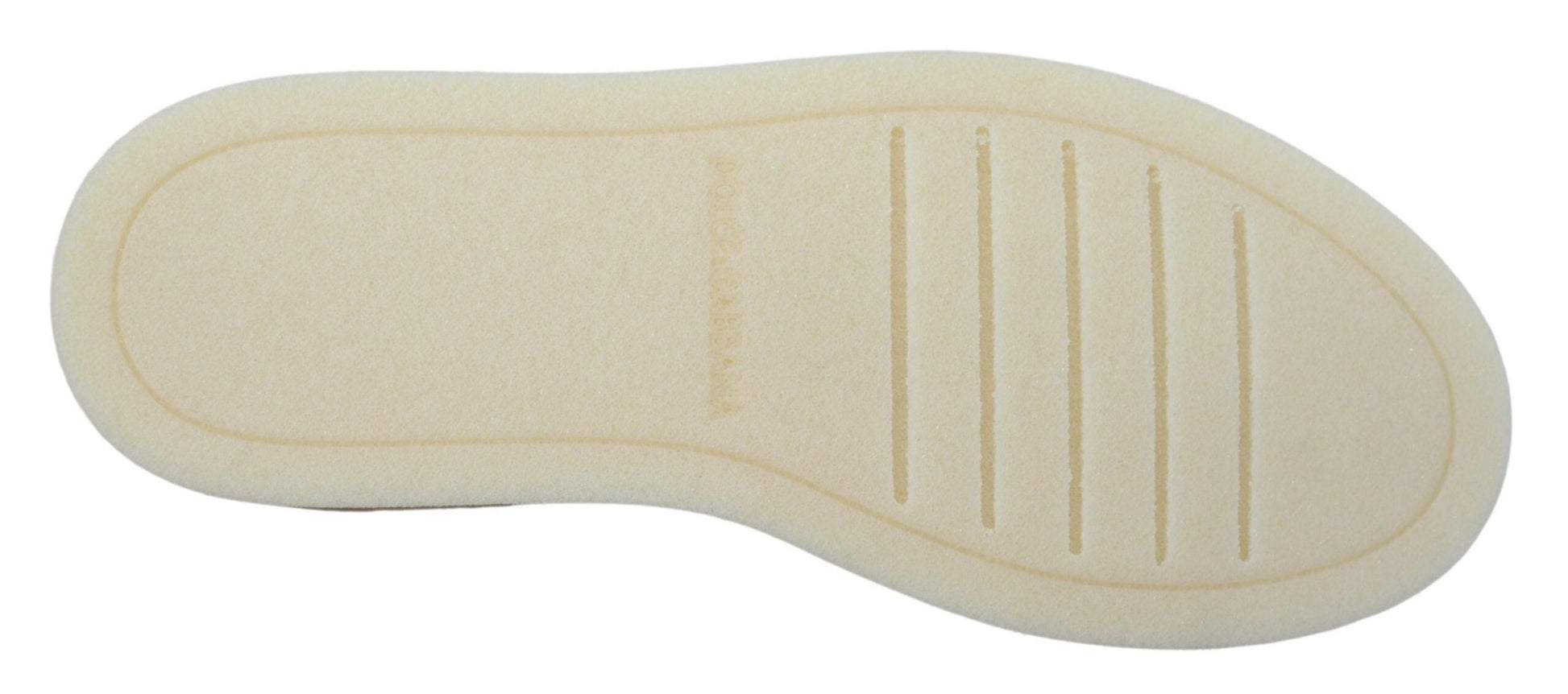 Dolce & Gabbana White Leather Low Top Oxford Sneakers Casual Shoes - SMARTMARTNZ