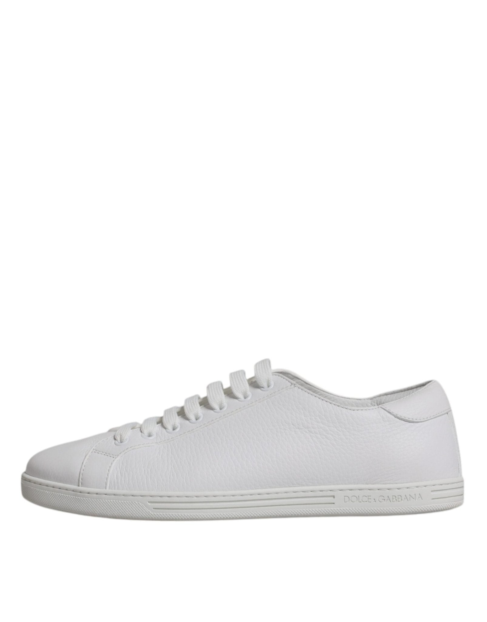 Dolce & Gabbana White Low Top Men Saint Tropez Sneakers Shoes - SMARTMARTNZ