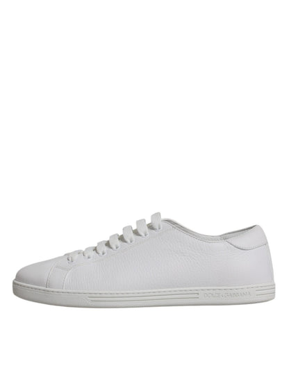 Dolce & Gabbana White Low Top Men Saint Tropez Sneakers Shoes - SMARTMARTNZ